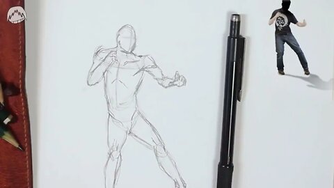 How to draw ANY POSE in 10 minutes