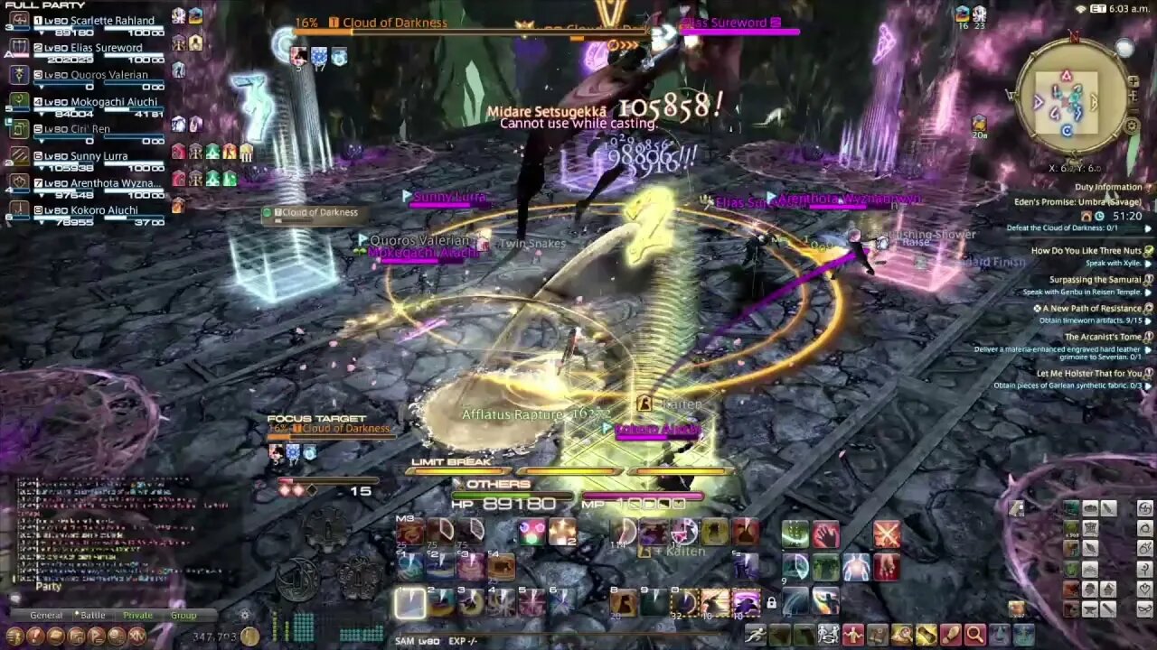 Eden 9 Savage - Tanks get to LB... On Accident