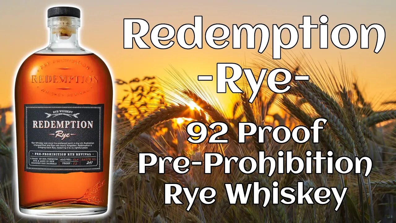 Whiskey Sampling - Redemption Rye