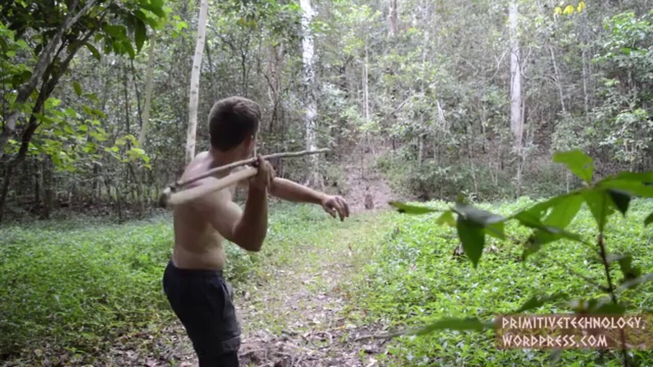 PRIMITIVE SURVIVAL, Great Expedient Stone Age Spear Thrower, Similar To An Atlatl