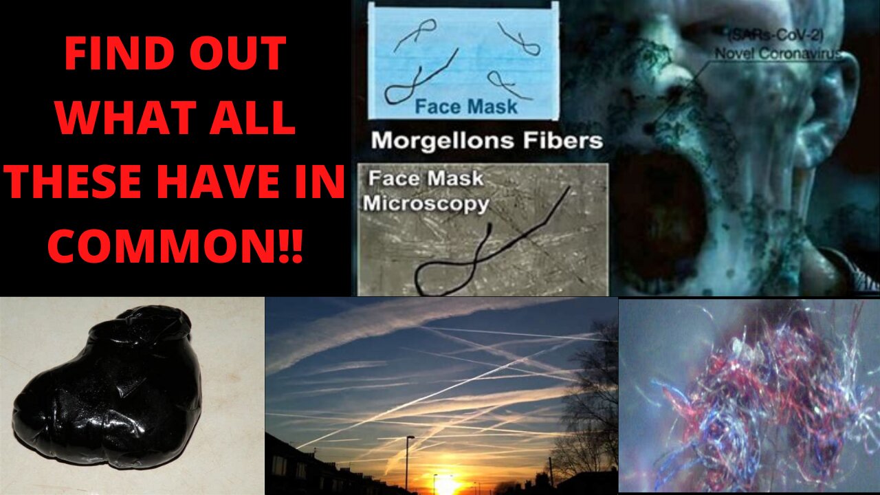 Black Goo, Chemtrails, Alien Technology, Nanobots, Morgellons Presentation 6 Years Old Must Watch!