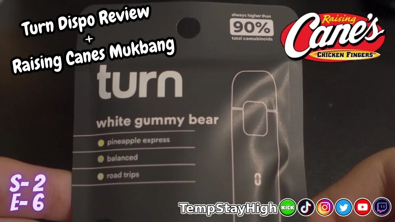 Turn Dispo Review + Raising Canes Mukbang