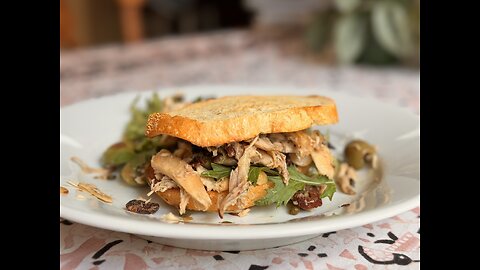 Here's a Briny, Sweet, & Tangy Marbella Chicken Salad Ready in Minutes! #easy #lunch #quickdinner