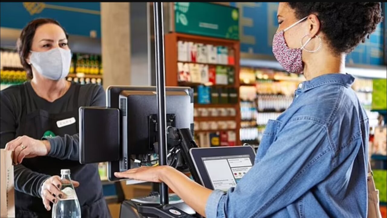 MARK OF THE BEAST FACE & PALM SCANNING FOR GROCERIES*2 CLASS SOCIETY-MASTERS & SLAVES*TIME IS SHORT*