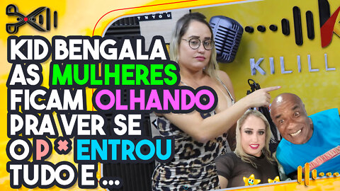 Fui fazer um filme com o Kid Bengala e... | Kamila Gomes | Cortes do Kililla Cast