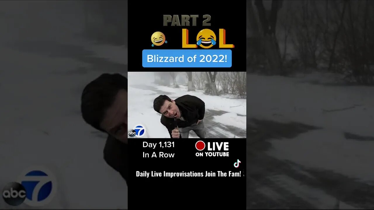 Weatherman Totally Melts Down: Live Blizzard Fail! #shorts #newsfails