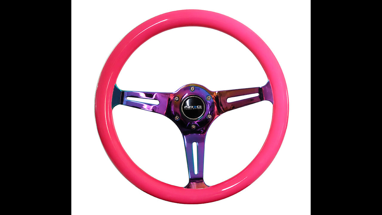 WHOEVER INVENTED THE STEERING WHEEL WAS A GENIUS!