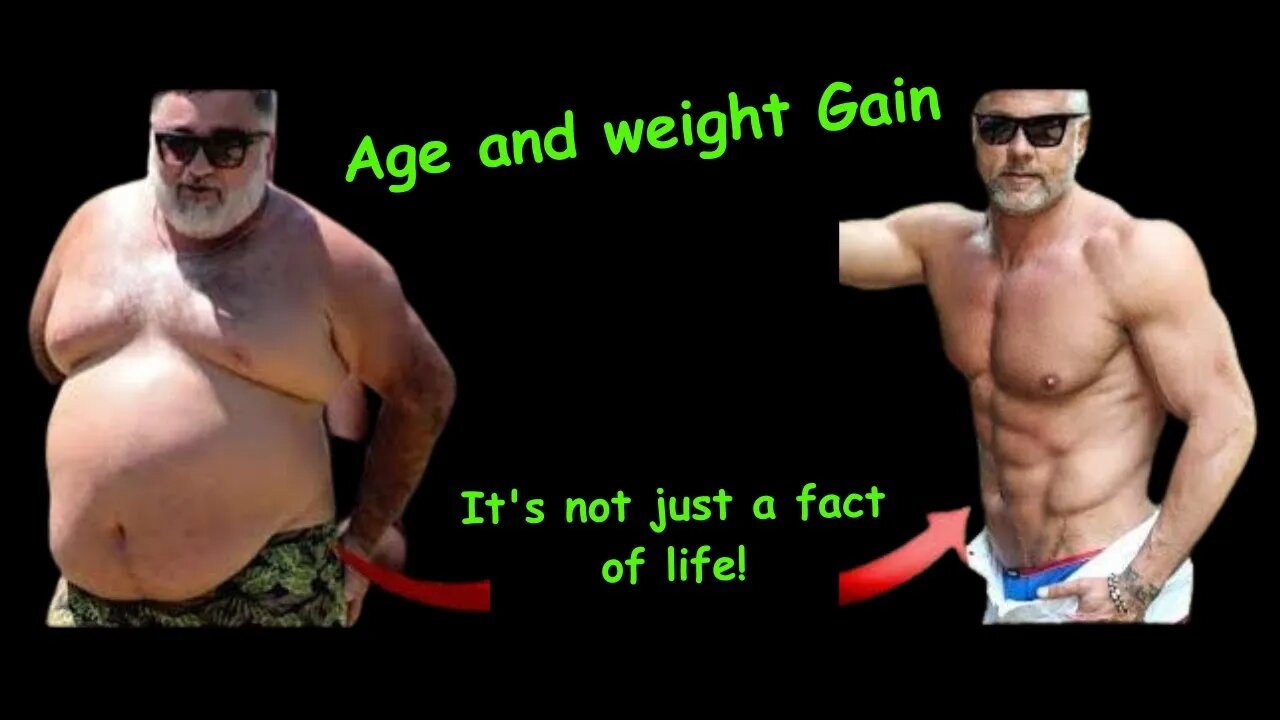 Weight gain with age is not unavoidable. Be fit over 50!