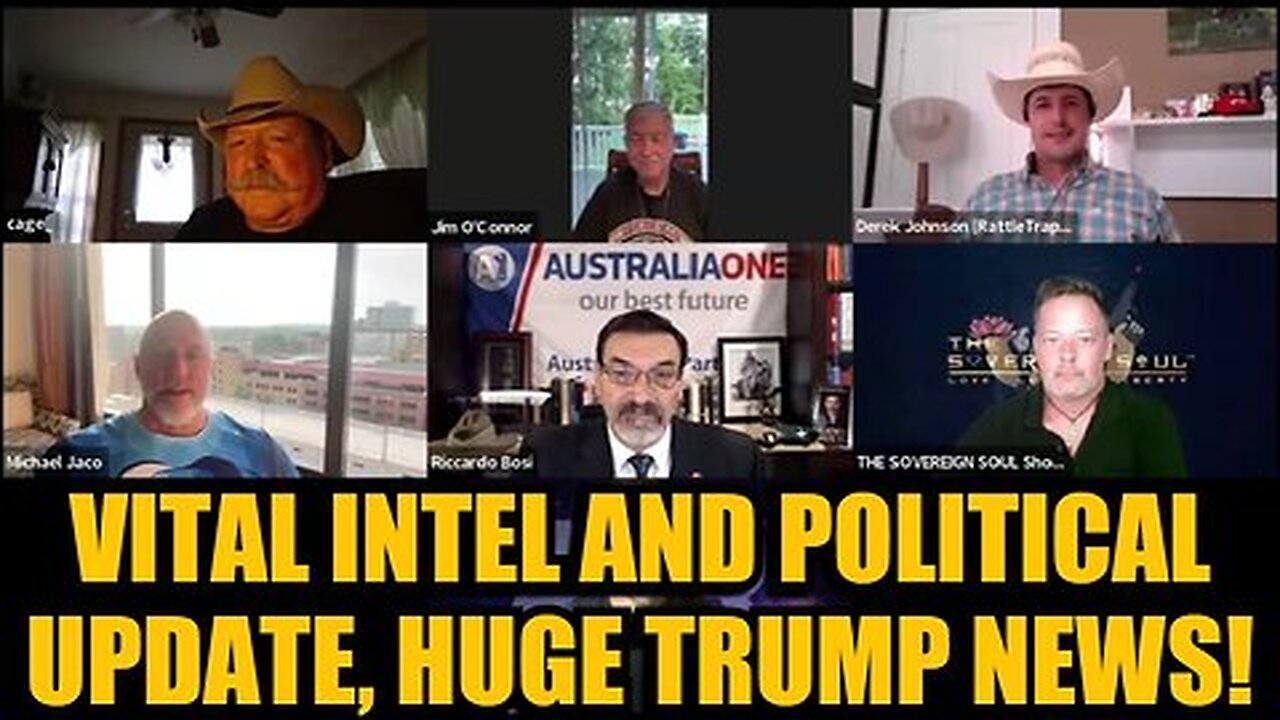 Michael Jaco, Derek Johnson, Riccardo Bosi- Vital Intel and Political Update, Huge Trump News!