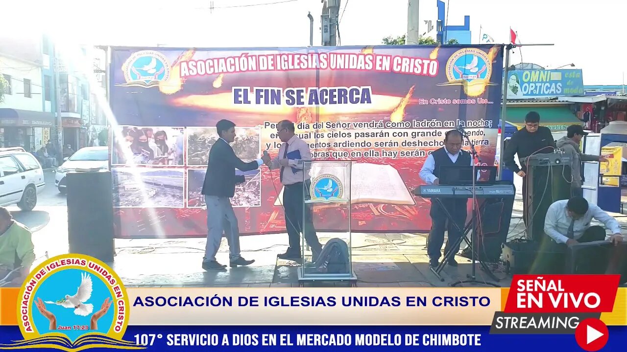 107° SERVICIO A DIOS EN EL MERCADO MODELO DE CHIMBOTE