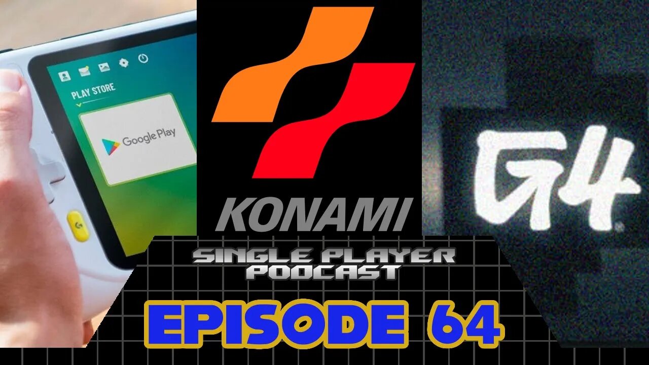 Single Player Podcast Ep. 64: Logitech Leaks, Konami TGS '22 Hints, G4 President Steps Down & More!