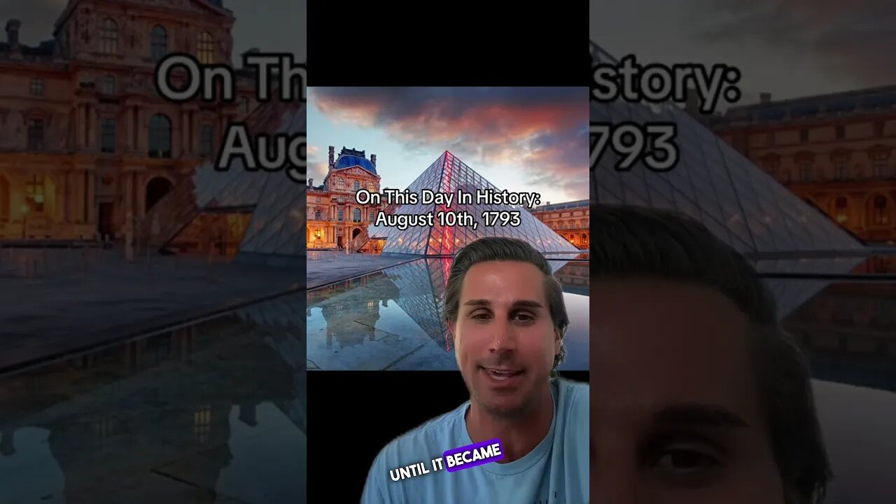 ON THIS DAY IN HISTORY: 8/10/1793 #shorts