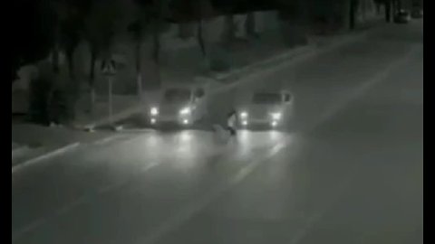 'Ghost Man' Captured On CCTV Camera Saving Little Girl's Life 