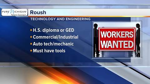 Roush has engineering and manufacturing openings