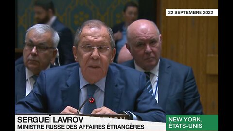 Discours complet de Sergueï Lavrov au Conseil de Sécurité de l'ONU