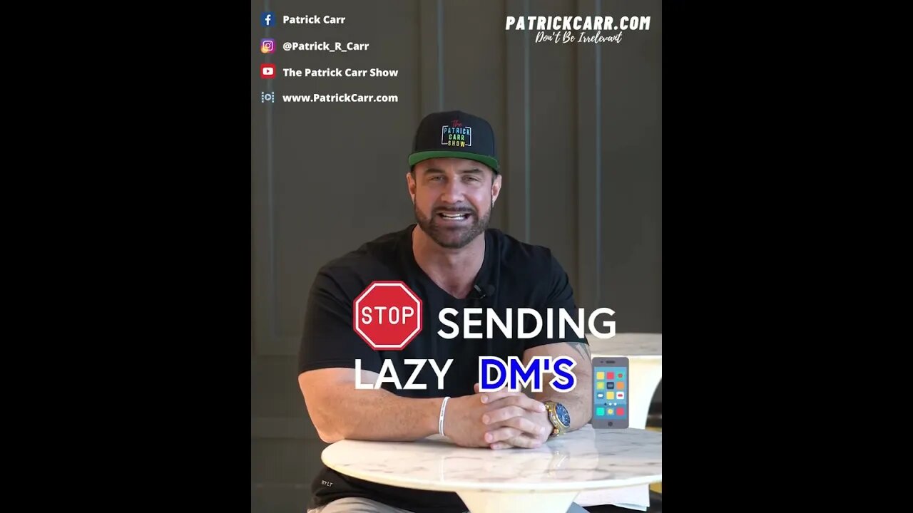 STOP Sending Lazy A** DM's