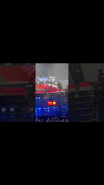 SKT T1 taking the stage #skt #drx #worlds2022 #mrbeast