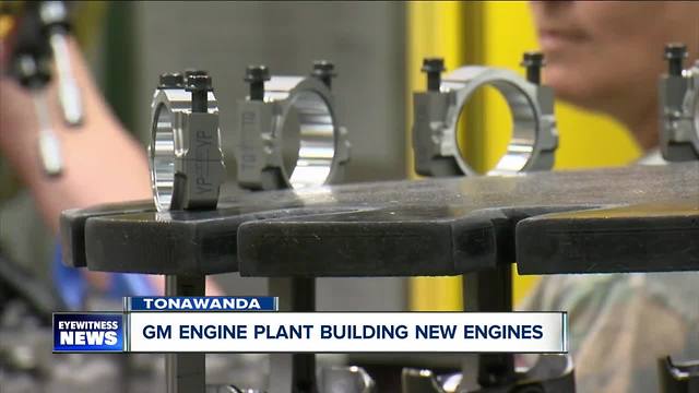 Tonawanda General Motors Engine Pant manufacturing essential components for Chevy Silverado