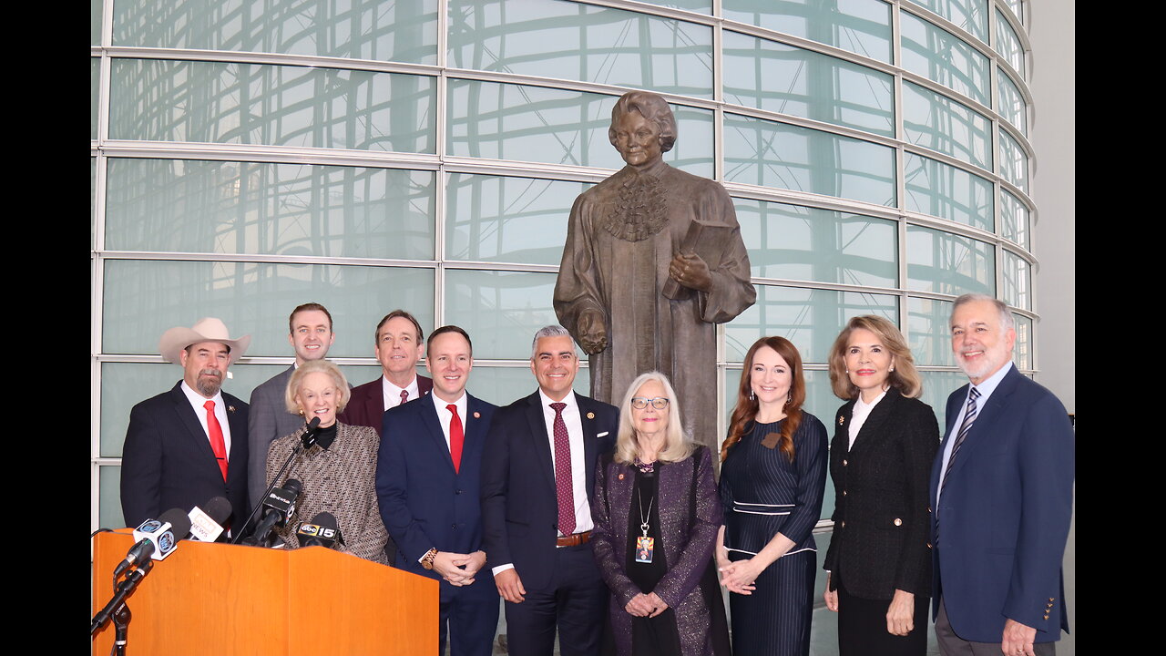 VD2-2 Justice O'Connor Resolution Press Conference-Agenda. + Q&A