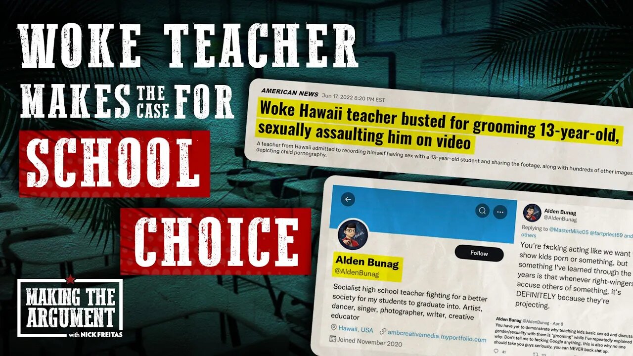 Woke Teacher Proves Conservatives Were Right About School Choice