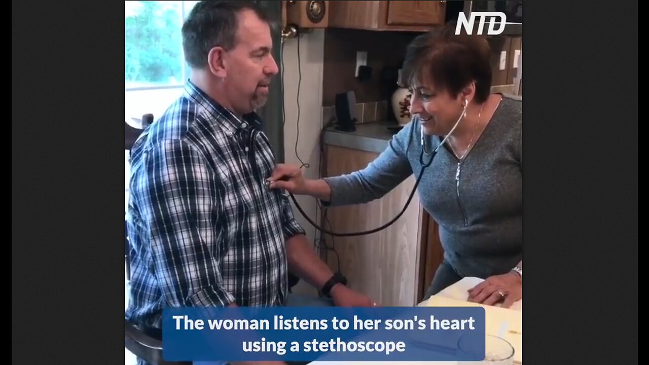 Mum hears her dead son's heartbeat in man who received it