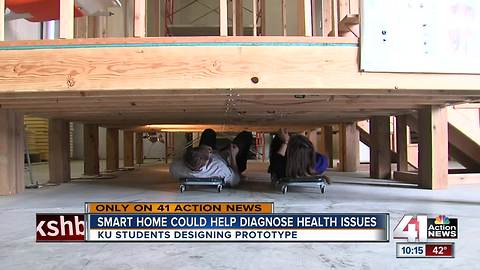 KU students building 'smart home' for health