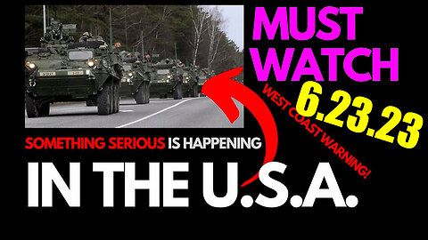 June 23 MUST WATCH: Something Serious is Happening in the U.S.A