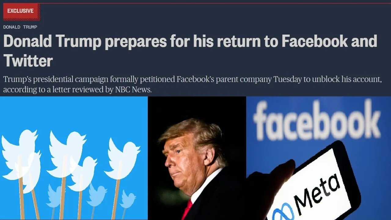 GET OUTTA DWAC AND BUY PUTS -- #TRUMP IS COMING BACK TO TWITTER & META (FACEBOOK) - join the discord