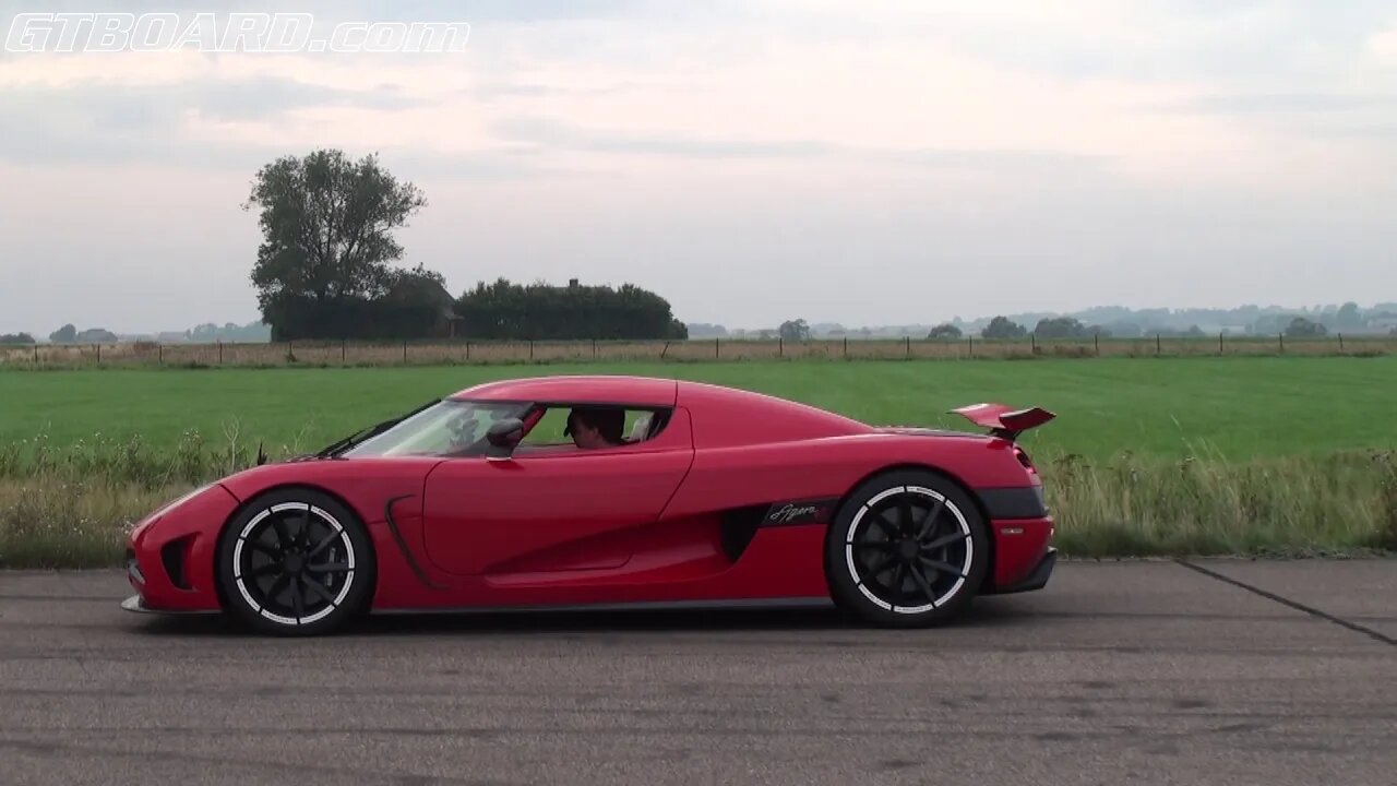 Insane Koenigsegg Agera R acceleration form zero, a roll and handling. Swedish BEAST! ⚡