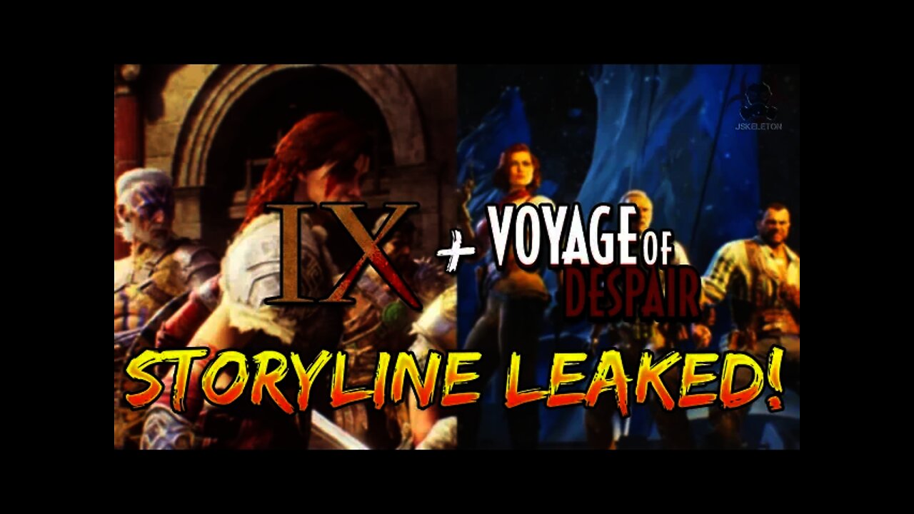 IX & Voyage of Despair Storyline LEAKED! - Black Ops 4 Zombies (The Artifacts Must Be Destroyed)