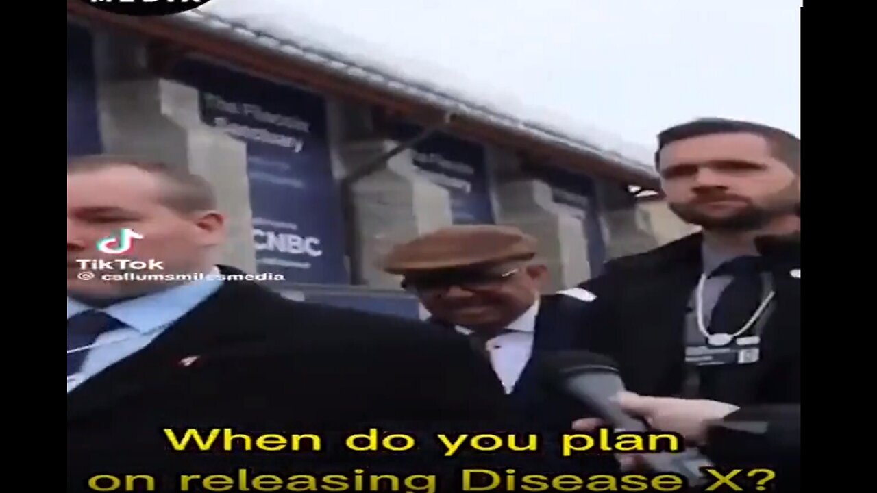 When Are You Going To Release Disease X - WHO's Tedros Confronted At WEF In Davos