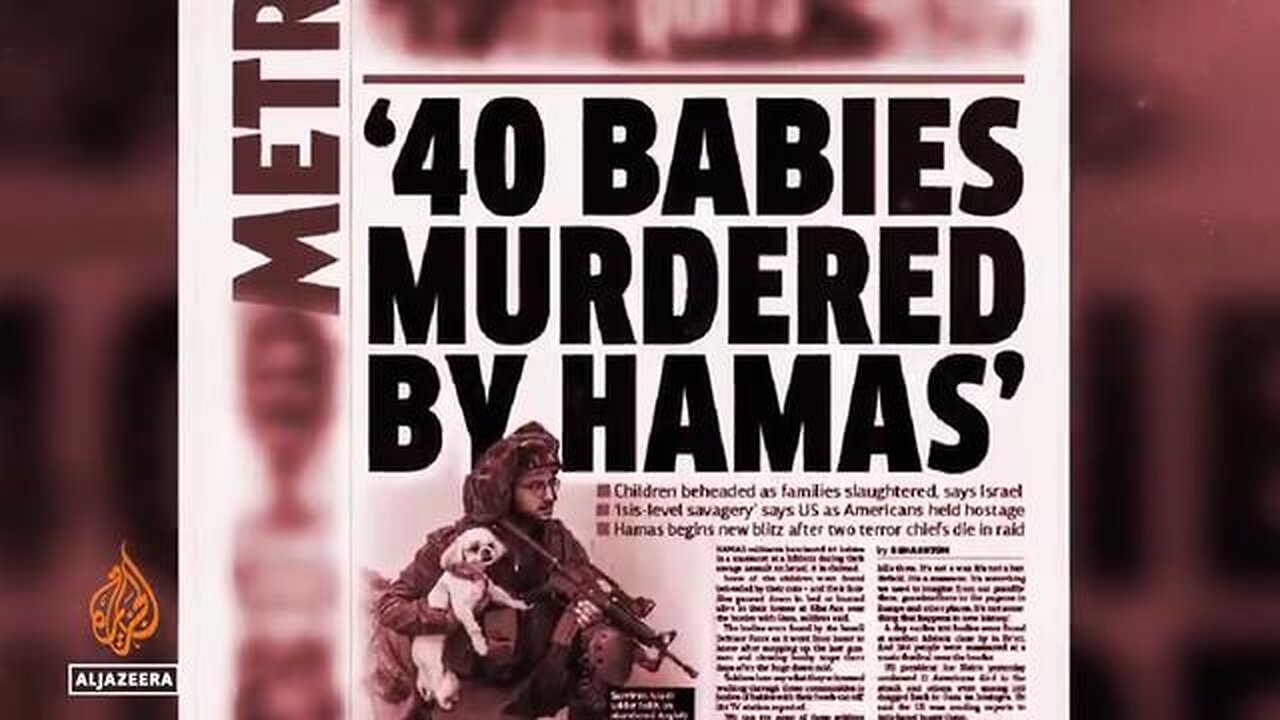 October 7 The Lies by Richard Sanders and Al Jazeera Investigations