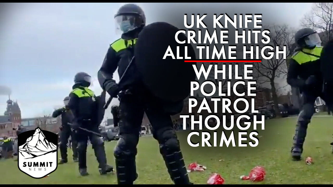 UK Knife Crime Hits Record High While Police Patrol