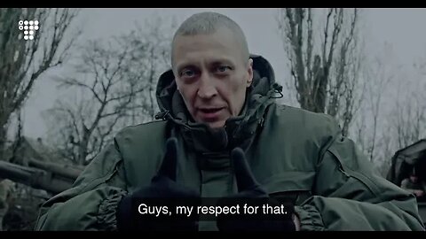 Ukrainian artillery crew outside Bakhmut