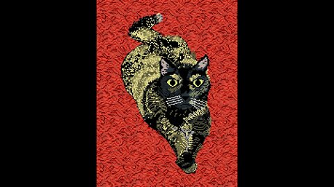 Desenhando Gato de chita pixelart #Shorts