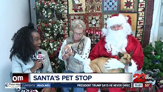 Santa visits shelter pets in Lebec