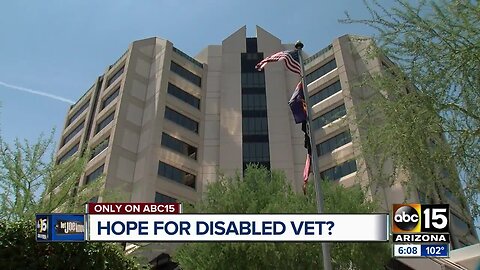 County agencies working to find solution for veteran who lost home