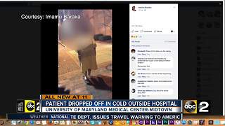 Hospital releases statement regarding patient dropped off at bus stop in hospital gown