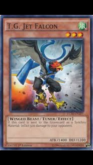 Yu-Gi-Oh! Duel Links - The Tuner Monster T.G. Jet Falcon (Antinomy Level Up Card)