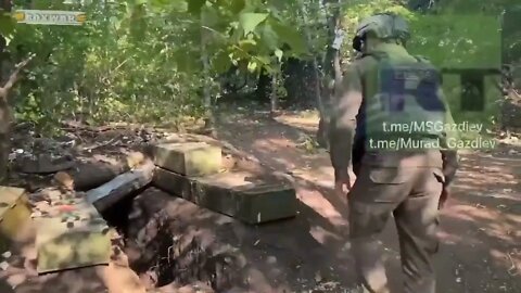 Lisichansk-Seversk/Trenches, dugouts and tunnels for kilometers