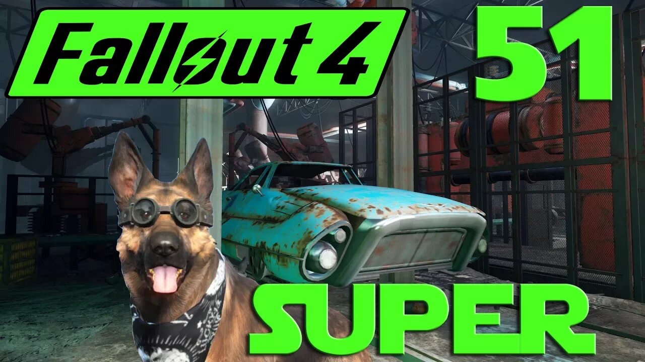 Let's Play Fallout 4 no mods ep 51 - Corvega Speed Run. I Can't Believe I'm Doing This Again.