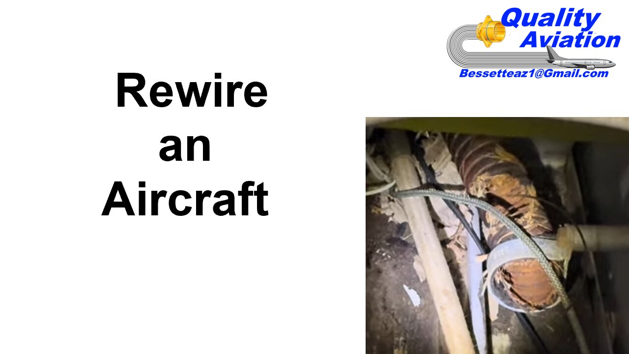 Planning to rewire an Aircraft