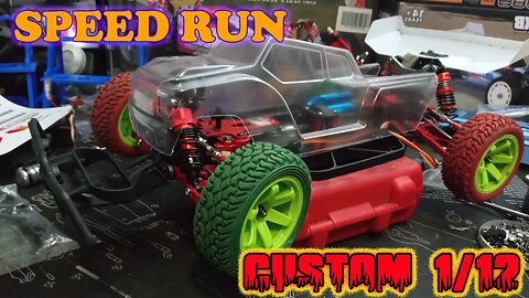 Quick Speed Run - Custom 1/12 LC WL - Waiting for Paint to Dry!!