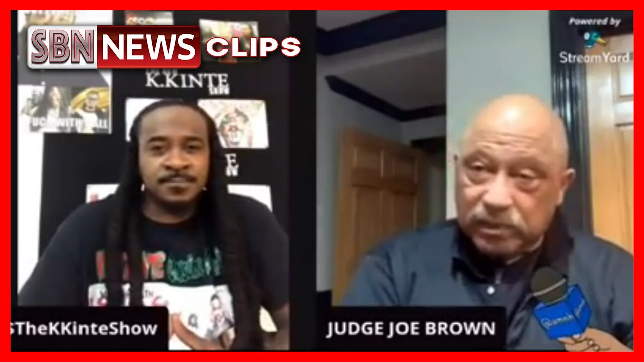 Judge Joe Brown Talks About When Joe Biden Said Negro Children Are Like Roaches - 4106