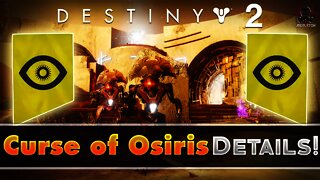 Destiny 2 | Curse of Osiris NEW DETAILS! Raid Lair, Lighthouse Details, Story, Characters, & MORE