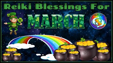 Reiki For March Blessings l 5 Min Session l Healing Hands Series✋🍀🤚