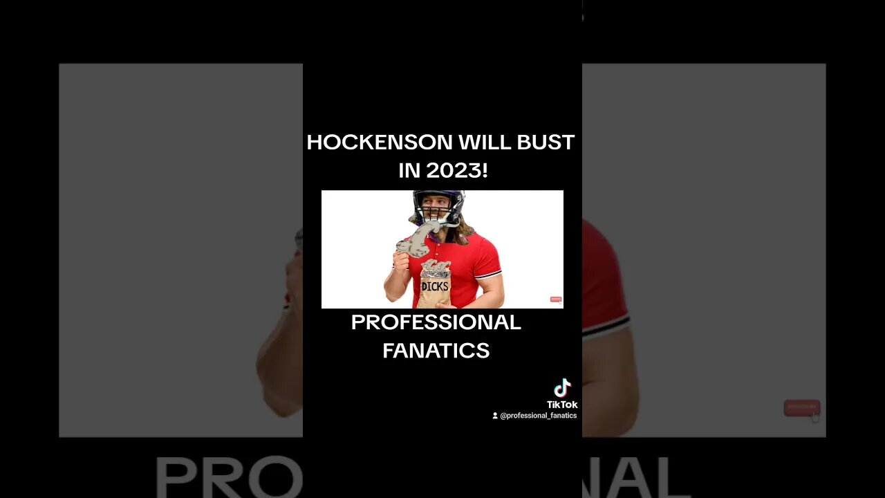 Hockenson will bust in 2023! #nfl #fantasyfootball #minnesotavikings #kirkcousins #like #subscribe