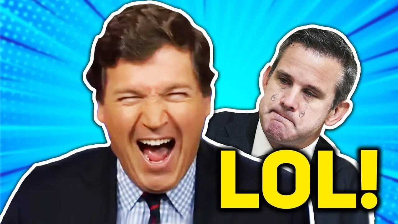 LOL: Adam Kinzinger MELTDOWN Over Tucker Carlson BACKFIRES