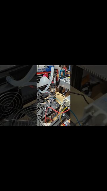 Annealing machine is getting a makeover trying out new parts