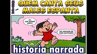 Mônica em-Quem canta seus males espanta | Gibis do Rapha